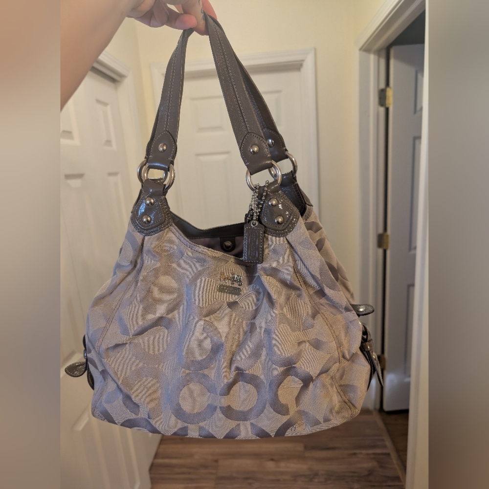 Coach Gray Purse